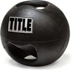Title Double Handle Rubber Medicine Ball...